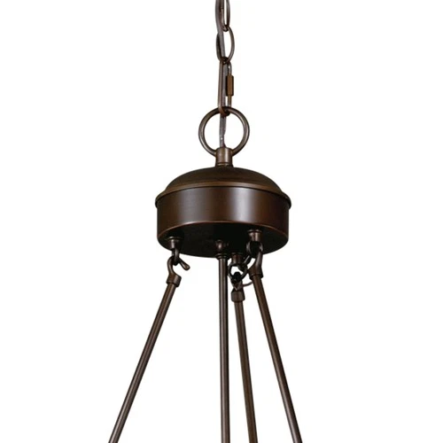 Vaxcel Lighting CH55706BBZ Bozeman 9 Light 28-1/2"W Chandelier - Bronze - Picture 3 of 9