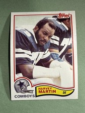 Harvey Martin 1982 Topps Dallas Cowboys #320 GG508