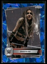 2025 Topps Chrome Sapphire Edition WWE Sapphire Dakota Kai #58