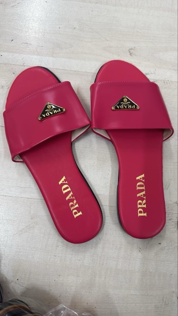 Sandal PRADA Pink Size 39 Women's Sandals