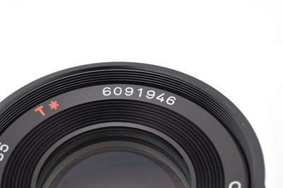 Near MINT* Contax Carl Zeiss Sonnar T* 85mm f/2.8 AEG Lens From