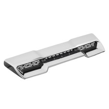 Chrome Front Hood Scoop Air Vent Grille For 2020-2023 Gmc Sierra 2500 3500 Hd
