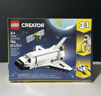 New Lego Creator 3 in 1 Space Shuttle #31134 New in Original Box Astronaut