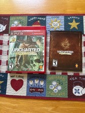 Uncharted: Drake's Fortune (Sony PlayStation 3, 2007) PS3 TESTED Complete CIB
