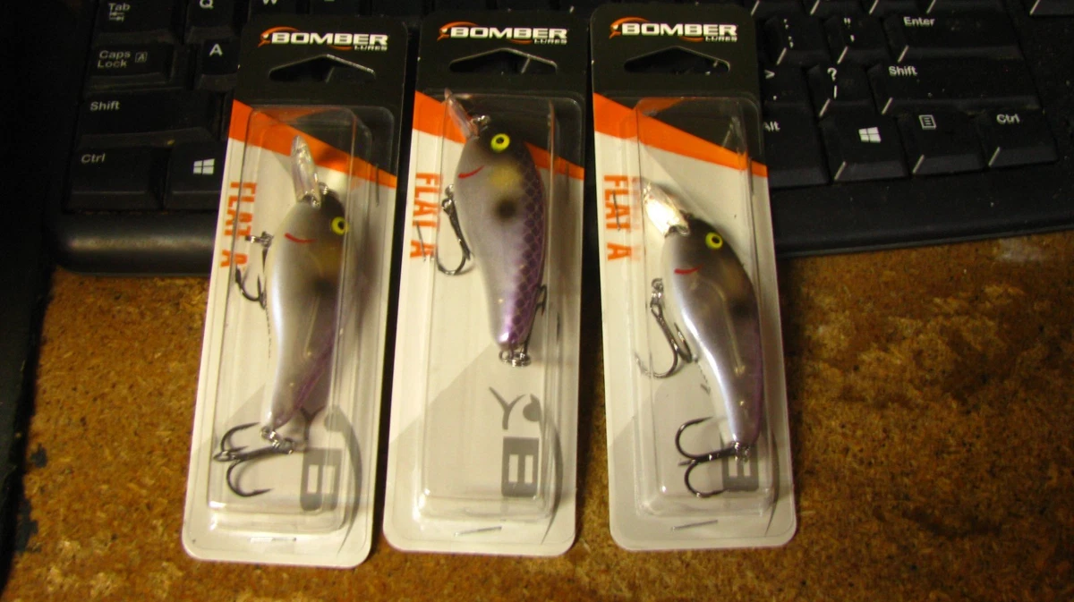 Pack De 3 Bomber Crankbaits #2 - Leurres Poisson Multi-espèces Eau Douce