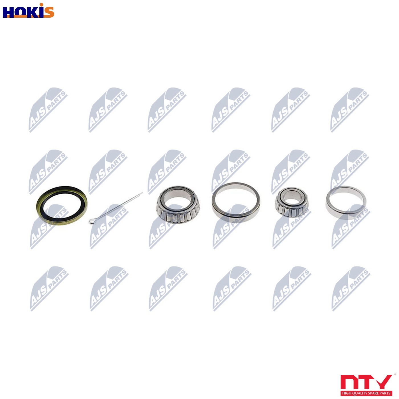 Wheel bearing Front Axle KLP-MS-002 NTY for MITSUBISHI HYUNDAI - Image 11