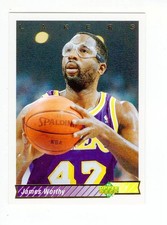 1992 Upper Deck James Worthy (HOF) #156 LA Lakers Free Shipping