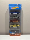 Hot Wheels Hot Trucks 5 Pack 83 Chevy Silverado Nissan Titan Toyota Tundra Ford