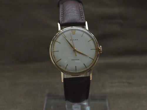 Vintage Rolex Precision Coin Edge Cal.1210 9ct 1966 Manual Wind Ref. 24781 Watch