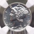 1937 Mercury PROOF Silver Dime 10c NGC PF66 #002 Gem Proof ECC&C, Inc.