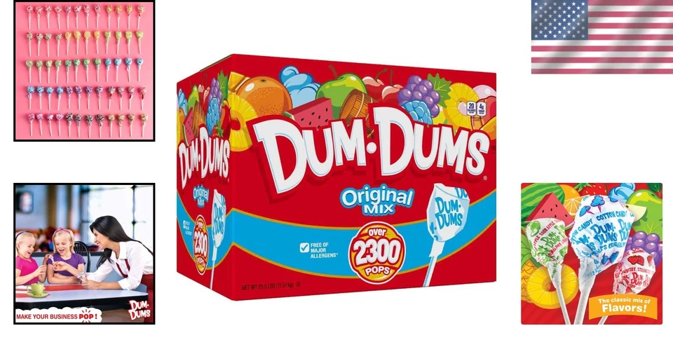 Shareable Bulk Lollipops - 2,300 Count Box - Party Candy Mix - Image 2 of 4