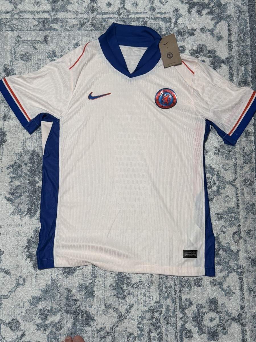 Chelsea FC Nike サッカーシャツ ホワイト/ブルー Nike Chelsea FC Officially Licensed Soccer Jersey White Blue
