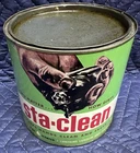 Original Vintage STA-CLEAN HAND CLEANER 5 Pound Can OLD GAS OIL Cool GRAPHIC