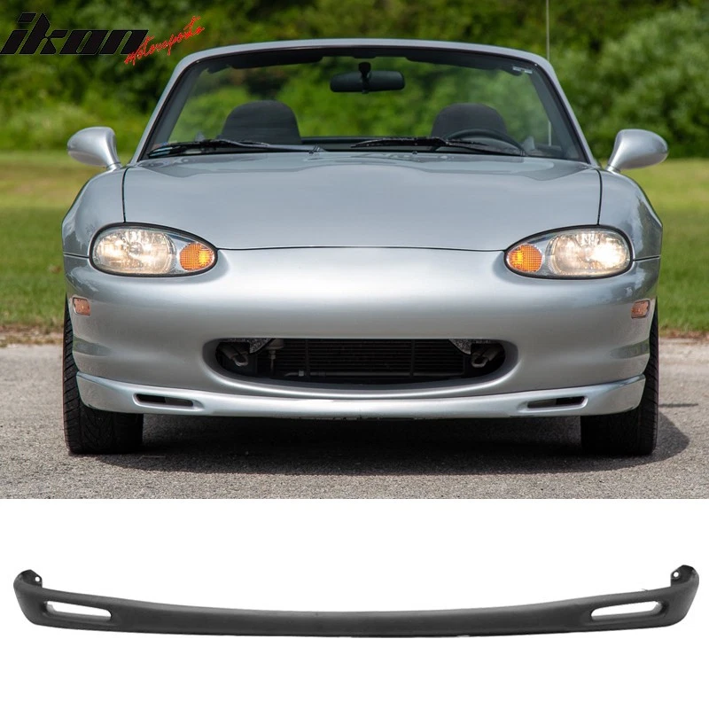 Fits 99-00 Mazda Miata OE Factory Style Front Bumper Lip Spoiler Unpainted PU