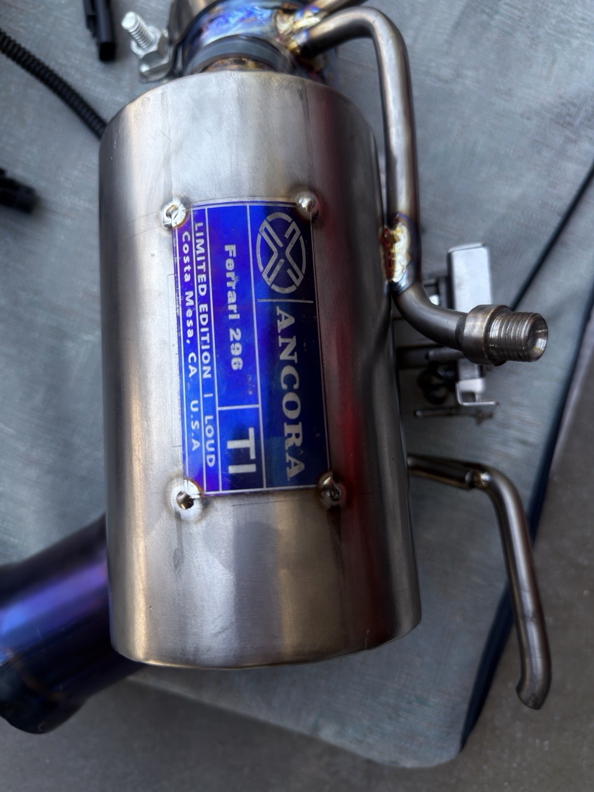 Ferrari 296 Downpipe
