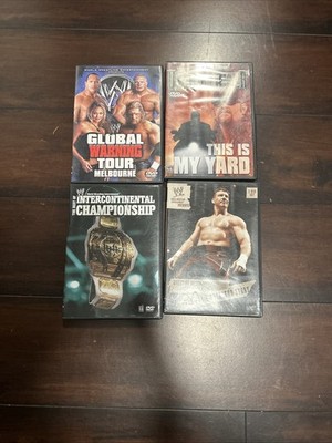 DVD Lot 4 WWE Undertaker, Eddie Guerrero, Global Warning And Intercontinental 