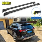 660lbs Roof Rack Cross Bars For Toyota RAV4 2019-2025 with Flush Rail Aluminum