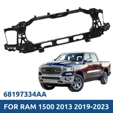 For Ram 1500 Pickup 13 19-2023 Black Radiator Support Core Assembly #68197334AA