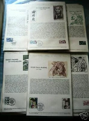 Lots et collections de timbres premier jour français