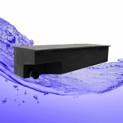RV Black Water Tank 62 Gallon Waste Holding Tank 61.5'' x 22'' x 15''