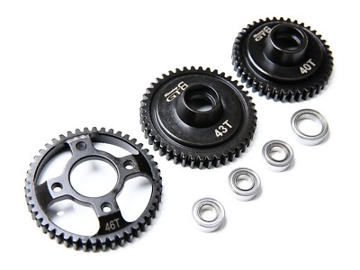 Hardened Steel Gear Set For Kyosho Mad Force Kruiser RC Car - 2 Speed IG109B & 3 Speed MA008 Upgrade