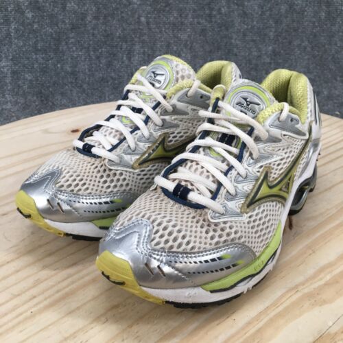 Mizuno Shoes Womens 6.5 Wave Creation 11 Running Sneakers Gray Mesh Athletic - Picture 3 of 13