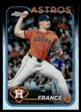 2024 Topps Chrome Update Refractors J.P. France Houston Astros #USC71