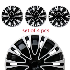 (4-Pack) Premium 16" Wheel Rim Cover Hubcaps Replacement Snap On Car Truck SUV