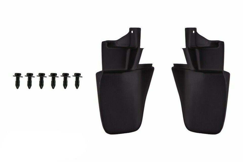 Splash Guard Rear Deluxe Molded Black Pair 2003-2006 Jeep Wrangler TJ