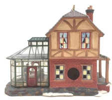 Christmas Village Hometown, Green's Garden Cafe, Greenhouse