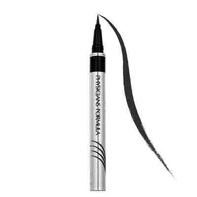 2 X Physicians Formula Precision Ultra Fine Liquid Eyeliner PF10683 Black/NO BOX