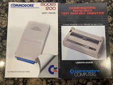 Commodore Lot of 2 Users manuals