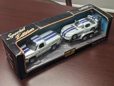 NEW Maisto Pick-Up Series Special Edition Dodge Ram SS/T Dodge Viper GTSR #32905