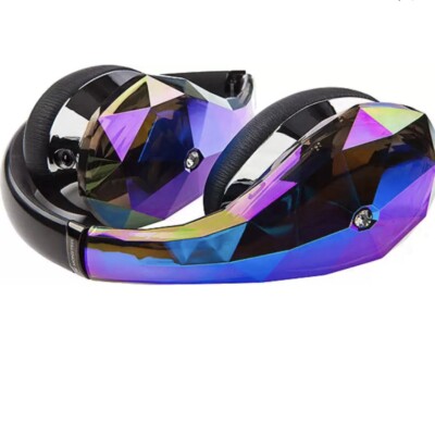 Monster Diamond Tears Edge On-Ear Headphones Limited Edition Crystal Clear NEW