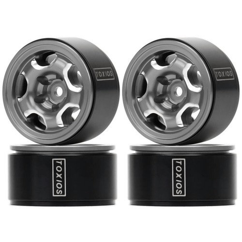 1/24 Legierung 1,0 Zoll Beadlock Radfelge für Mini Axial SCX24 C10 90081 Riegel - Bild 40 von 44