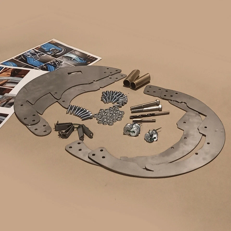 Can Am Maverick X3 XRS / XDS Rear Wheel & Brake Guards, Stainless Steel, PAIR - Image 3 of 4