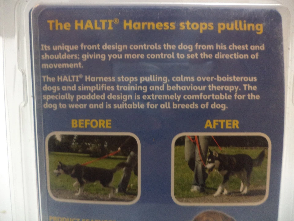 Arnés de entrenamiento Halti simplifica el entrenamiento facilita la terapia conductual del perro  Foto 4 de 4