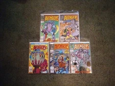 Marvel Comics The Avengers Lot Of 5 Copper Age FN+/VF+ Decent Condition Rare Htf