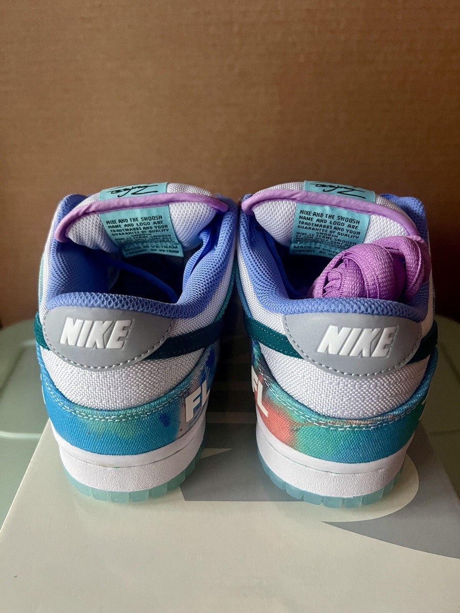 Nike SB Dunk Low Futura Laboratories x Bleached Aqua. Size 8M | eBay
