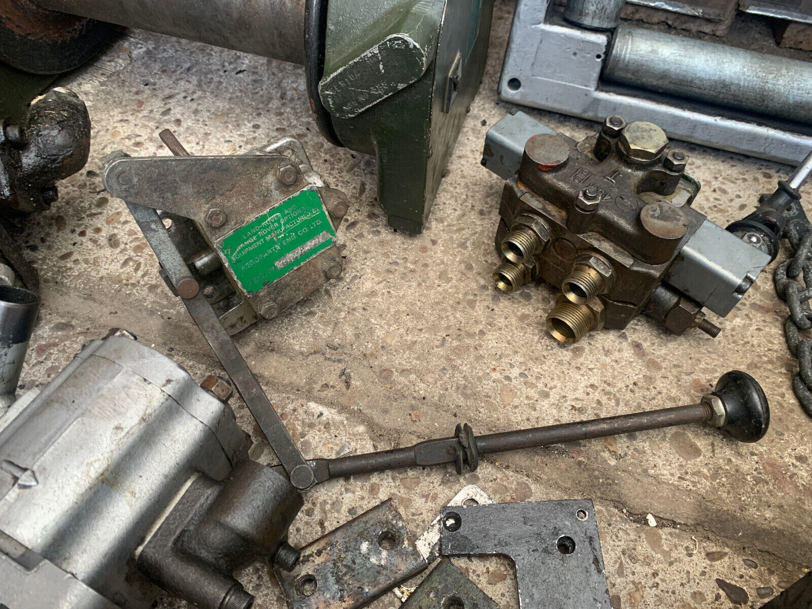 Land Rover Series Hydraulic Winch kit GLR 104 PTO DOWTY eBay