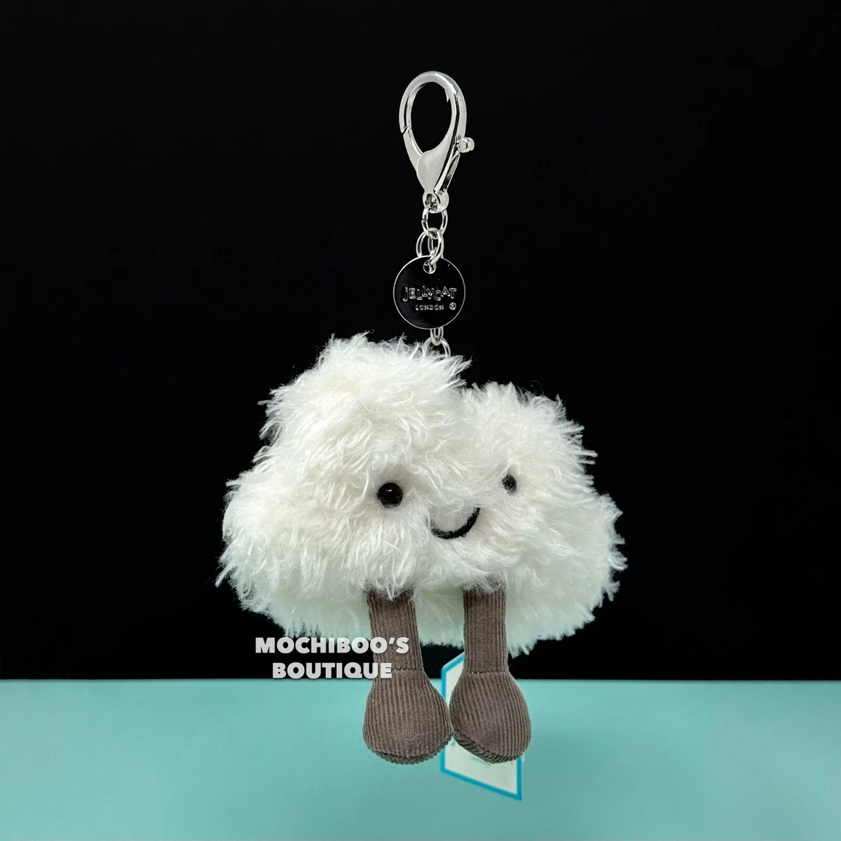 Jellycat cloud bag charm hot sale