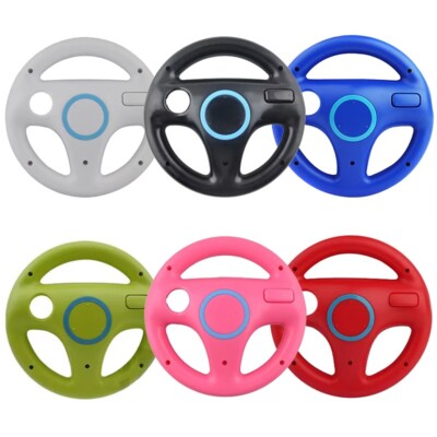 Steering Wheel for Wii Controller Racing Wheel Compatible with Mario Kart  UK UK