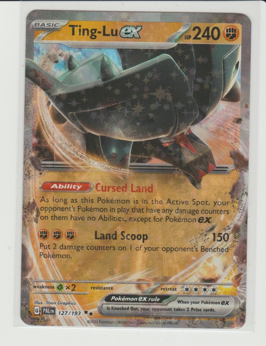 ting lu pokemon card value Ting-Lu ex - SV02: Paldea Evolved [DOUBLE RARE] [Near Mint]