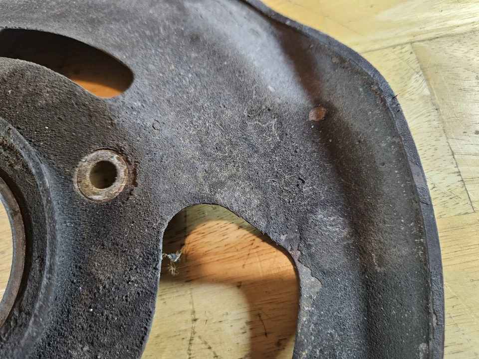 1978-87 El Camino G Body FRONT BRAKE DUST DISC SPLASH SHIELD COVER RH & LH - Изображение 3 из 4