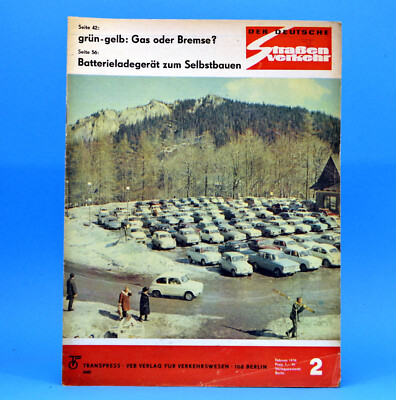 Der Deutsche Straßenverkehr 2 1970 GDR STEMA Volkspolizei Berlin MZ Hungary 26