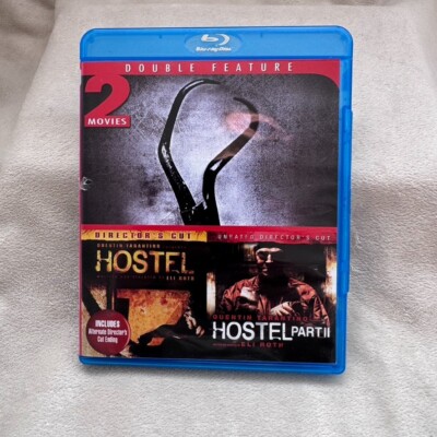 Hostel/Hostel 2 (Blu-ray Disc, 2012) HORROR Movie Scary Slasher Movie