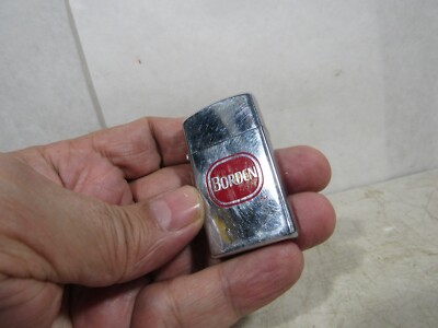 Vintage 1974 Borden Dairy Ice Cream Foods Zippo Slim Lighter | eBay