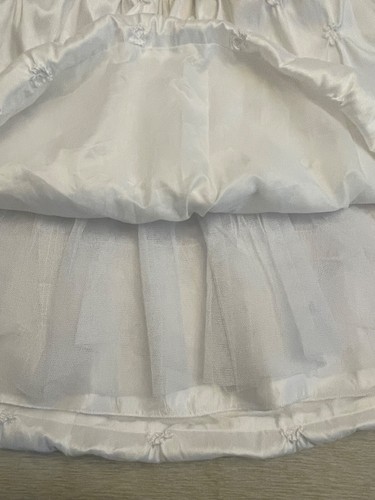 American Princess Girls White Special Occasion Formal Wedding Communion Dress 10 - Picture 13 of 14