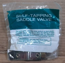 APRILAIRE  #4001  SELF TAPPING SADDLE VALVE  F124