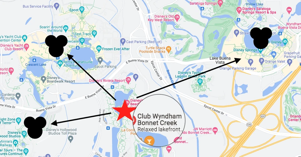 РОСКОШНАЯ КВАРТИРА В СПАЛЬНЕ WYNDHAM BONNET CREEK ORLANDO (2) 11/16 - 11/20 - 4 НОЧИ - Изображение 2 из 4